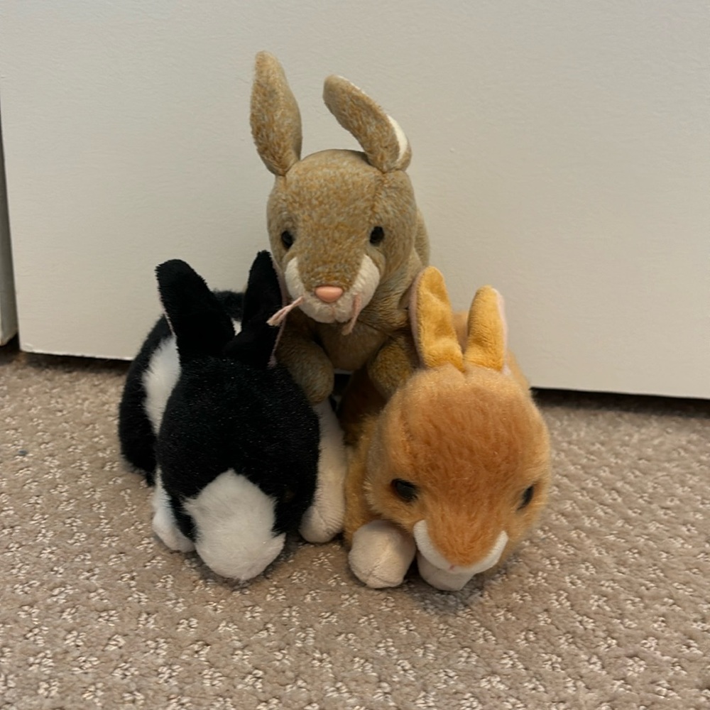 Beanie Babies Bunnies